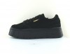 Puma Mayze stack suede noir or