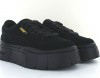 Puma Mayze stack suede noir or