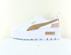 Puma Mayze wedge blanc or beige saumon