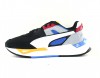 Puma Mirage sport remix noir bleu blanc rouge jaune