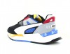 Puma Mirage sport remix noir bleu blanc rouge jaune