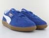 Puma Palermo bleu blanc gomme
