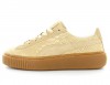 Puma Platform Exotskin Beige Vachetta-Gold