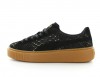 Puma Platform Exotskin Noir-Gold