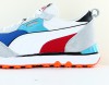 Puma Rider fv future vintage blanc bleu multicolor