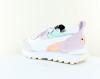 Puma Rider fv future vintage blanc rose vert saumon