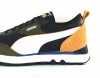 Puma Rider fv future vintage noir blanc kaki jaune