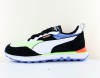 Puma Rider fv future vintage noir jaune fluo bleu orange