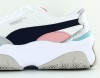 Puma Stormy blanc bleu marine gris rose bleu