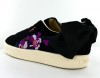 Puma Suede bow flowery Noir fleuri