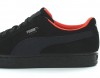 Puma Suede tonal nu skool Noir orange