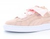 Puma Suede heart valentine jr Rose rose blanc