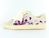 Puma Suede heart flowery Beige fleuri