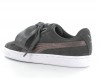 Puma Suede heart lunalux gris gris argent