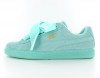 Puma Suede Heart Reset Bleu Pastel