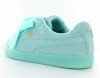 Puma Suede Heart Reset Bleu Pastel