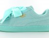 Puma Suede Heart Reset Bleu Pastel