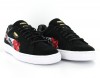 Puma Suede hyper embelished Noir floral