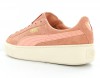 Puma Suede platform core rose-coral-cloud