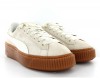 Puma Suede platform bubble Beige gomme