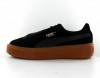 Puma Suede platform bubble Noir gomme