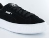 Puma Suede Platforme Noir/Blanc