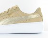 Puma Suede Platform Safari Beige-Blanc