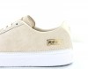 Puma Suede trim beige or blanc