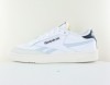 Reebok Clubc revenge blanc bleu ciel bleu marine