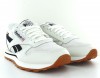 Reebok Cl leather beige bleu marine marron gomme