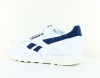 Reebok Cl leather blanc bleu