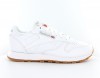 Reebok CL Leather BLANC/GOMME