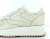 Reebok CL leather Double Beige-blanc