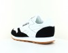 Reebok CL leather mu blanc noir gomme