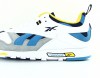 Reebok Cl leather rc 1.0 blanc bleu gris bleu marine jaune