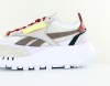 Reebok CL legacy femme blanc gris marron jaune