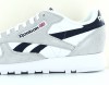 Reebok Classic leather blanc gris bleu marine