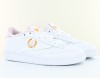 Reebok Club c 85 laurier blanc jaune rose pale