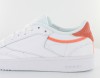 Reebok Club C 85 Trim leather Blanc blanc corail