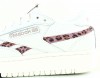 Reebok Club c double blanc casse rose cheetah