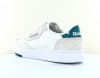 Reebok Court peak blanc bleu turquoise