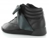 Reebok Freestyle Hi Satin Bow Noir