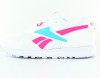 Reebok Rapide MU blanc rose bleu ciel