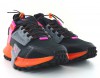 Reebok Zig kinetica edge noir violet orange