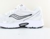 Saucony Ride millenium blanc argent noir