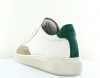  Clear sneaker blanc vert beige