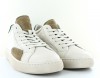  Clear sneaker blanc vert beige