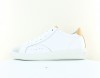 Schmoove Clear sneaker suede blanc beige