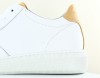 Schmoove Clear sneaker suede blanc beige