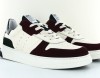 Schmoove Order sneaker beige bordeaux vert